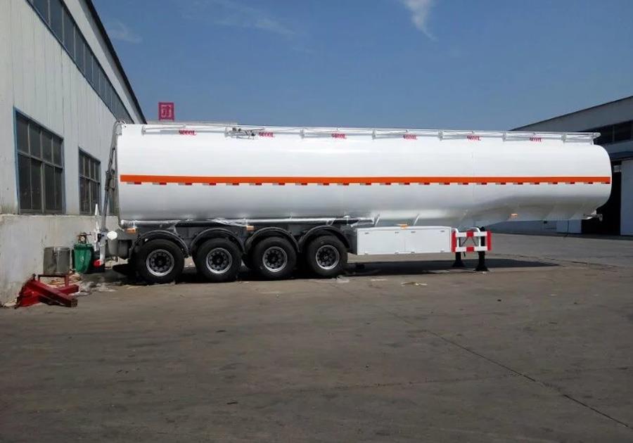 4 Axles 54000liters steel tank trailer