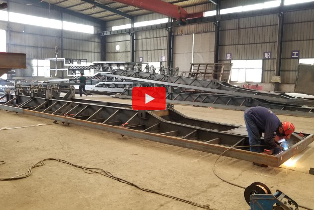 40FT Flatbed trailer production