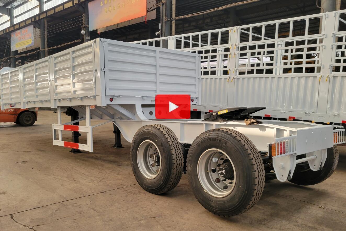 20ft interlink dropside trailer