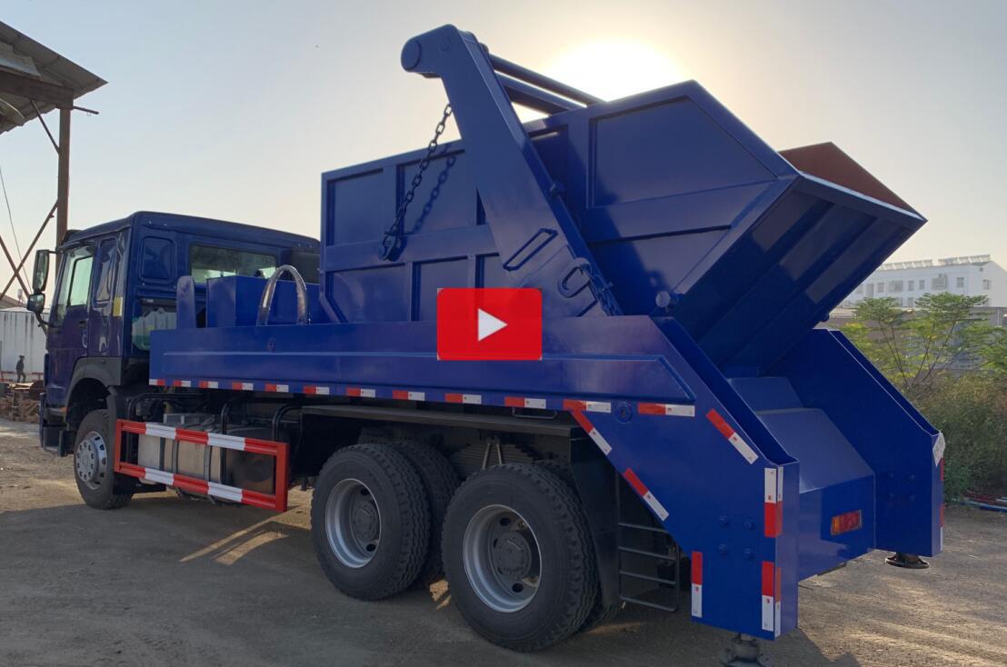 14m3 Arm swing skip roller truck