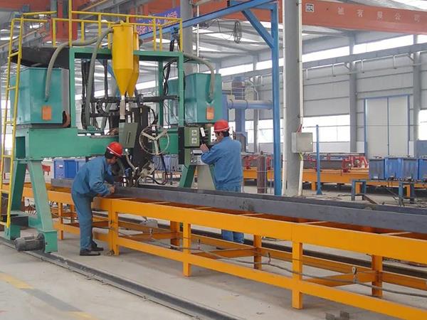 Trailer beam manufactuer machine