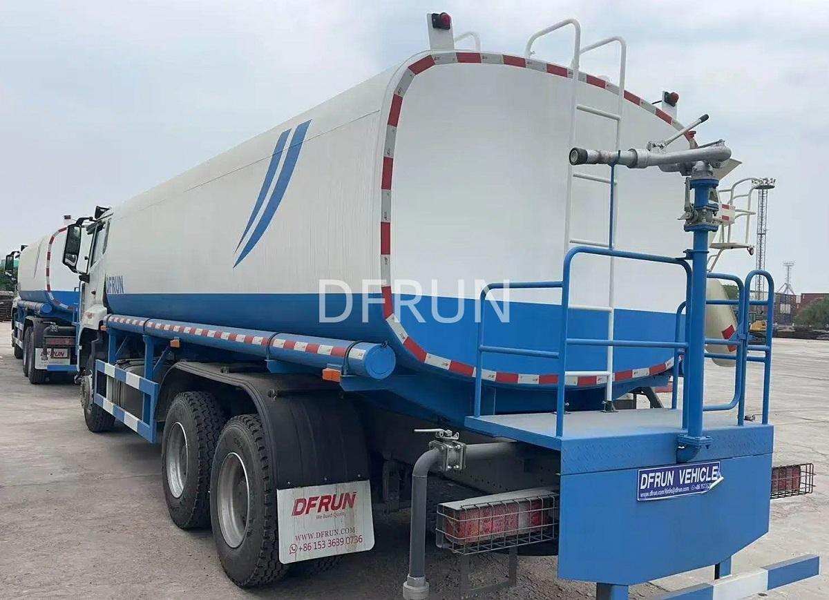 DFRUN 6x4 371HP 25m³ Water Sprayer Truck Has Been Shipped